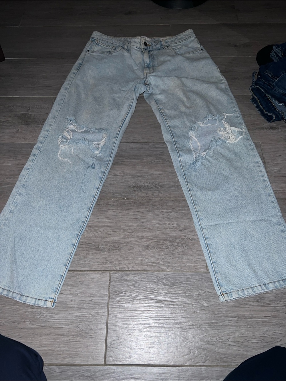 Light Blue Distressed women’s  Jeans